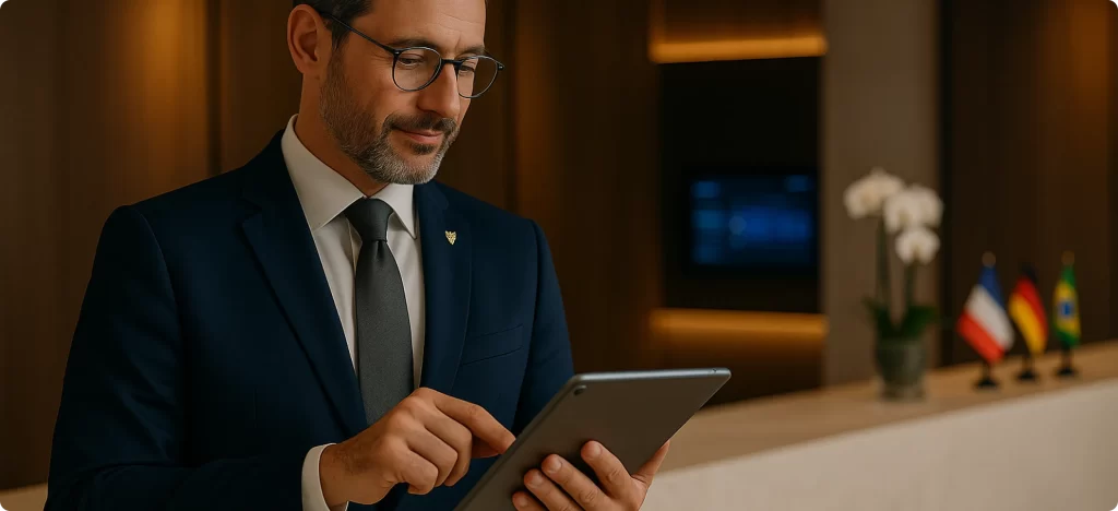 Automação e eficiência operacional em hotéis